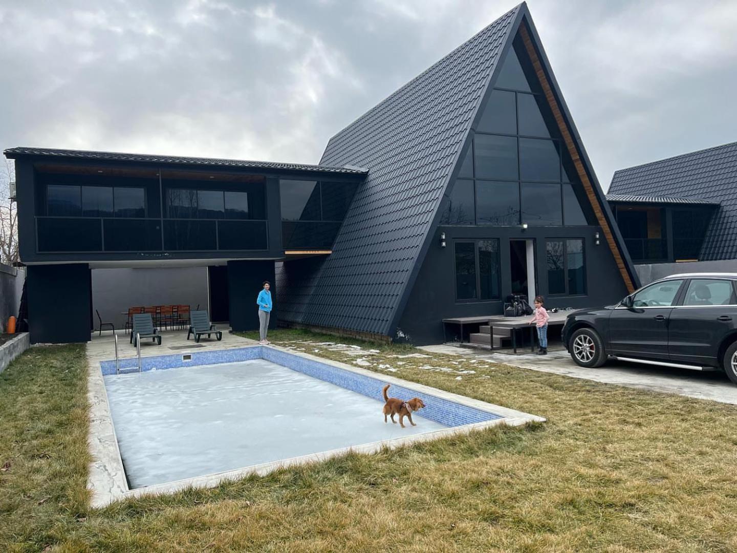 Qafqaz Wood Chalet Gabala Exterior foto