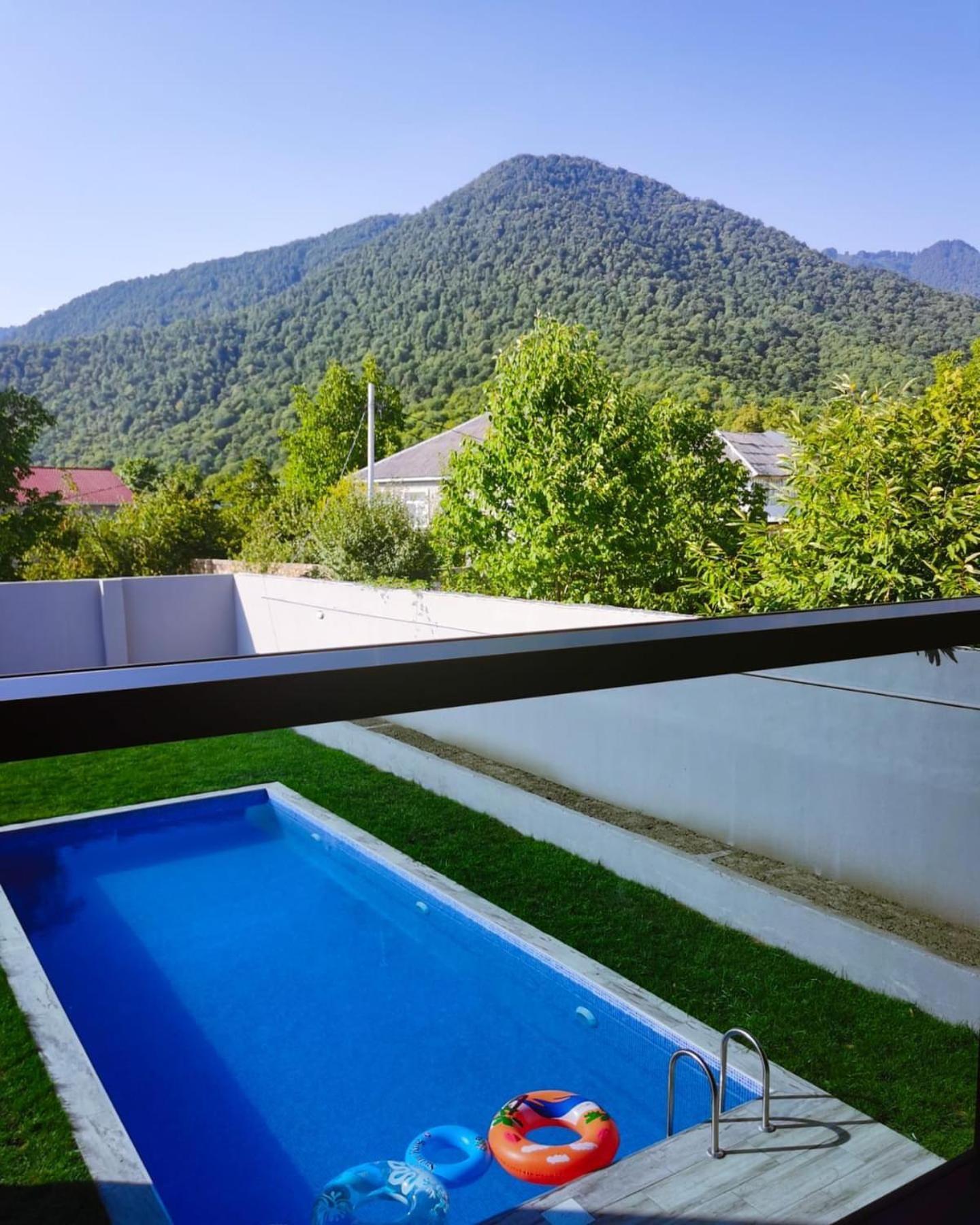 Qafqaz Wood Chalet Gabala Exterior foto